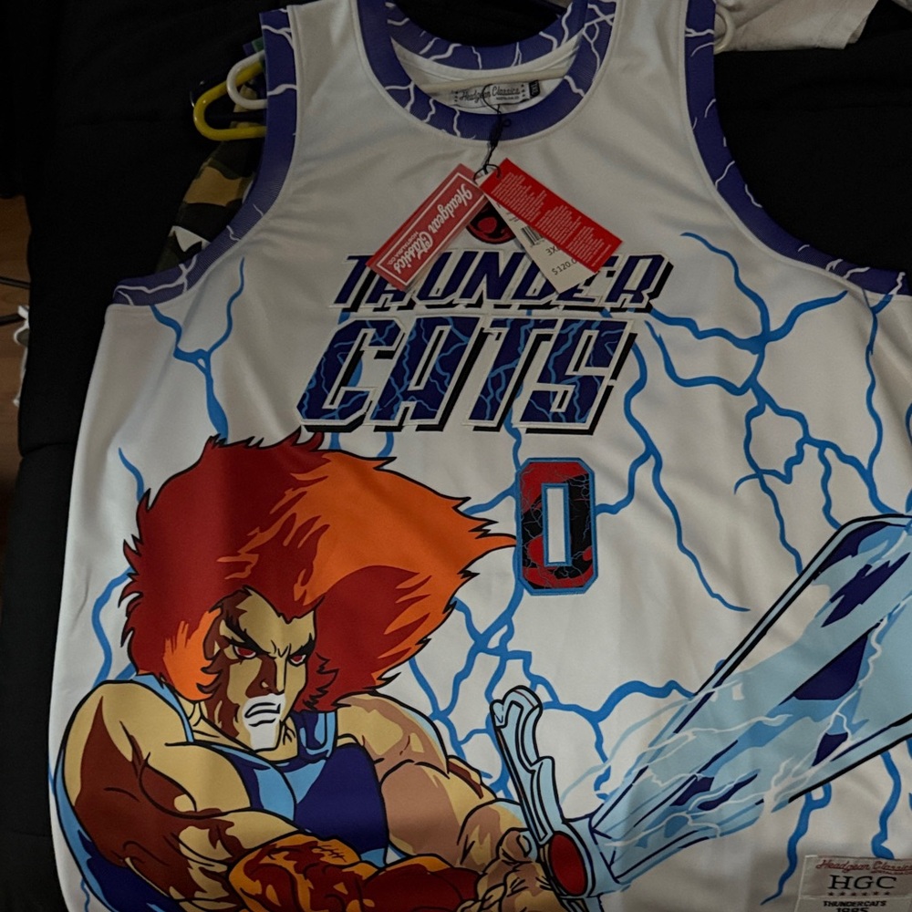 Headgear classics Thundercats 3xl basketball jersey